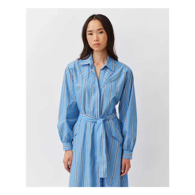 Robe Ravia | Bleu