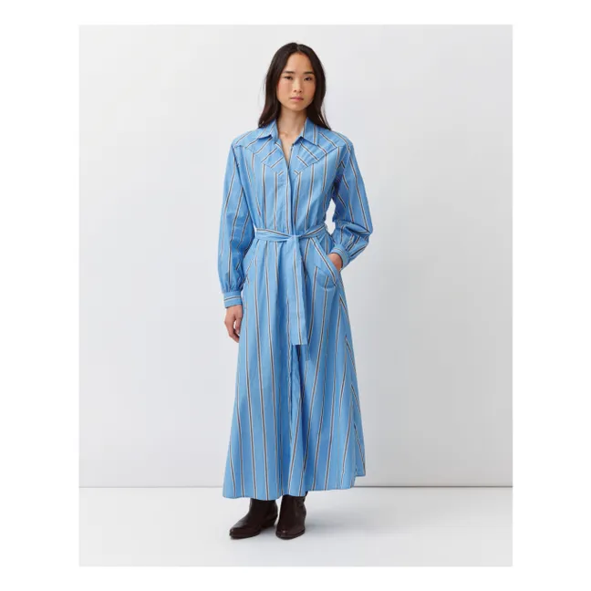 Robe Ravia | Bleu