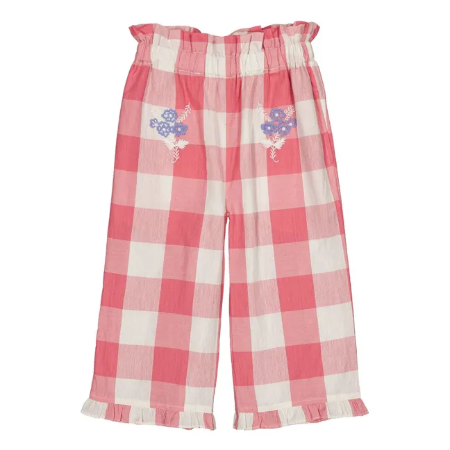 Lizzy Carreaux Pants | Pink