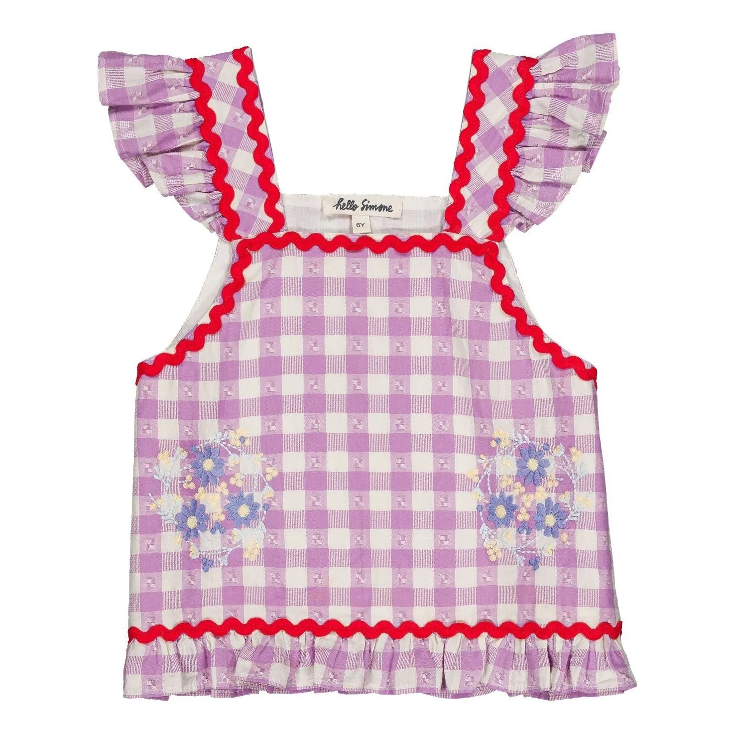 Hello Simone Lavender Top Iria Vichy