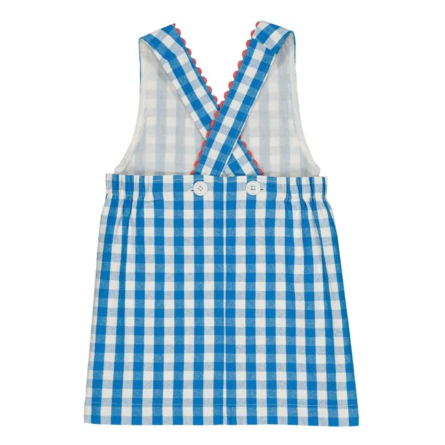 Robe Christie Vichy | Bleu