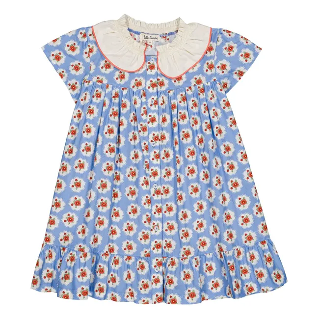 Vestido Charlize Floral | Azul