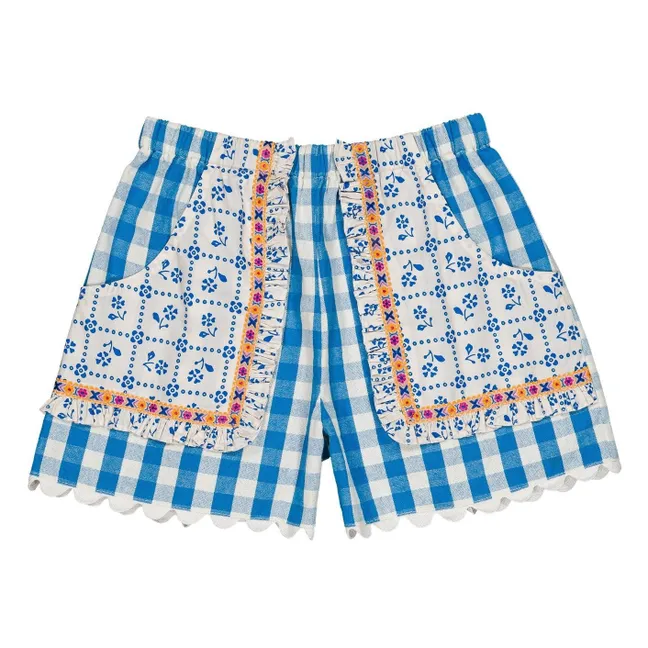 Talitha Vichy shorts | Blue