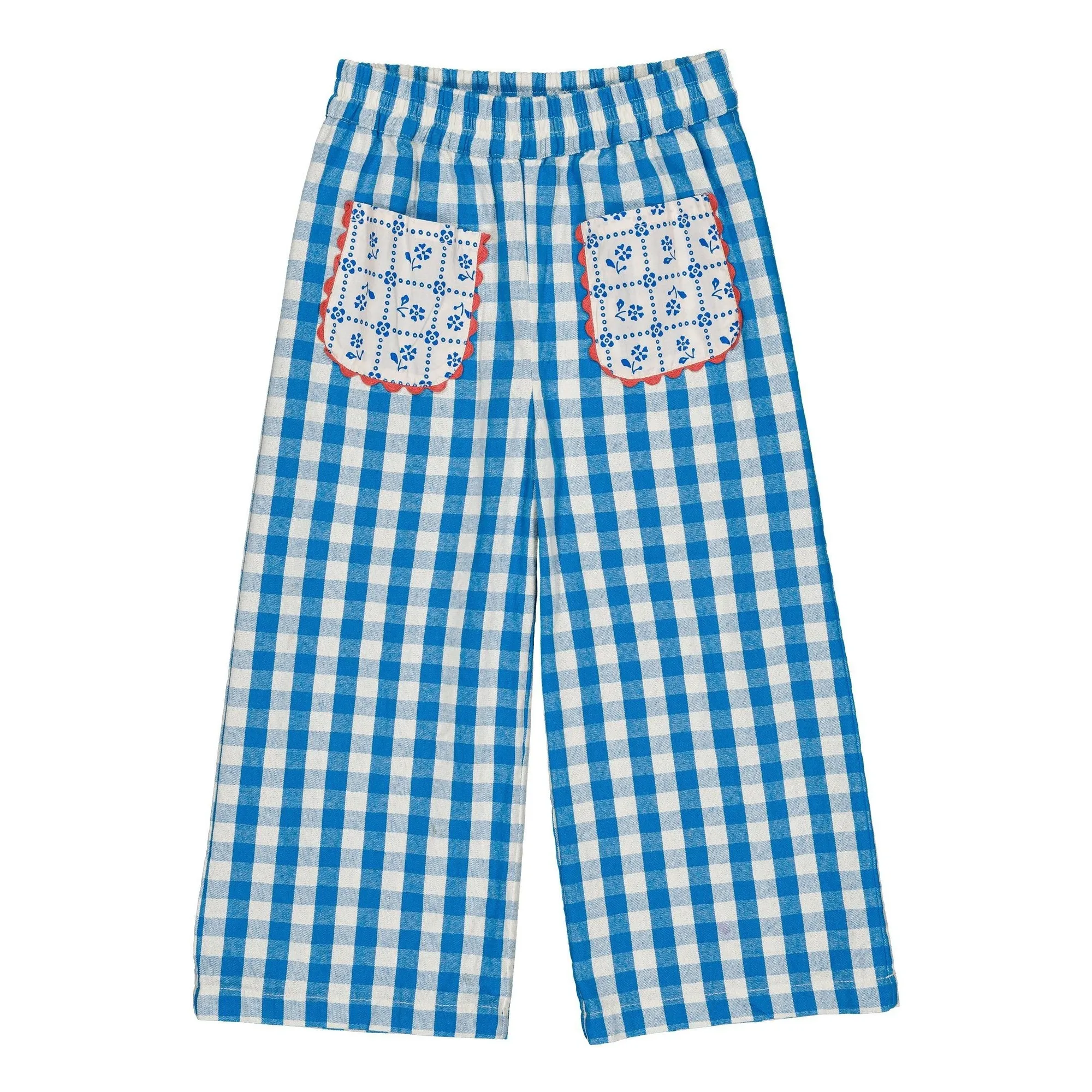 Hello Simone Blue Mouna Vichy Pants