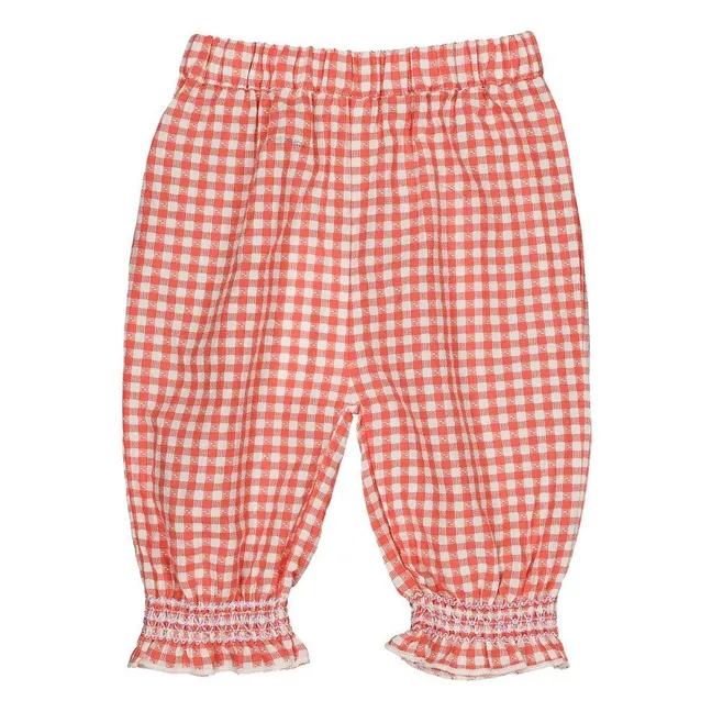 Mignon Vichy Pants | Red