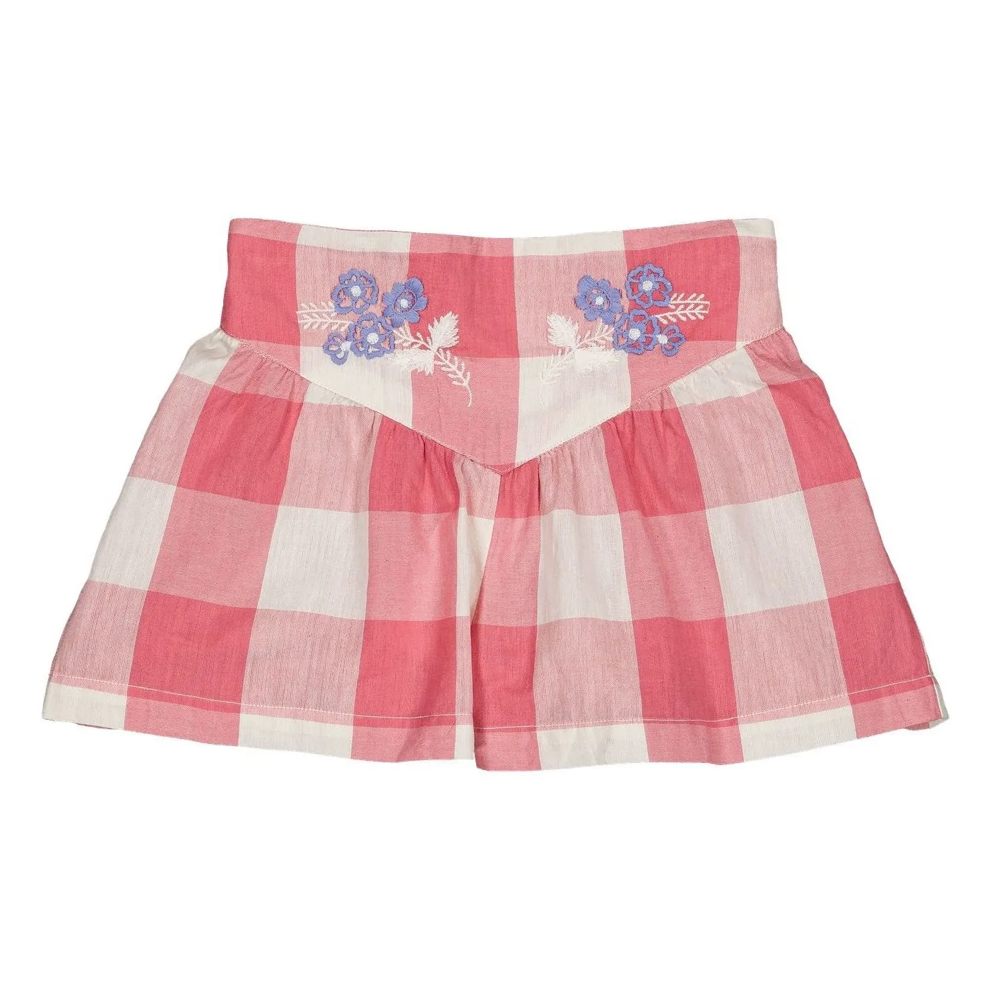 Hello Simone Pink Short Marlow Carreaux