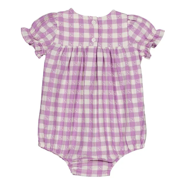 Pelele Lucette Vichy | Lavanda