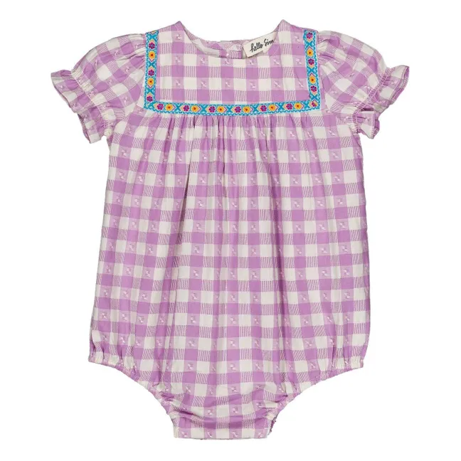 Pelele Lucette Vichy | Lavanda