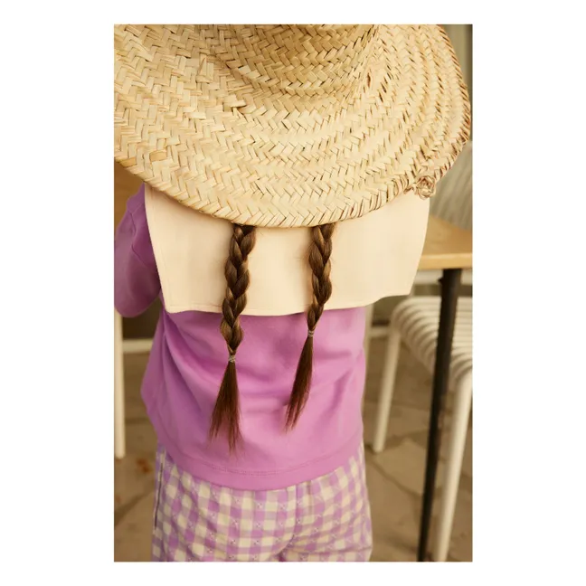 Blusa Sailor Algodón orgánico | Lavanda