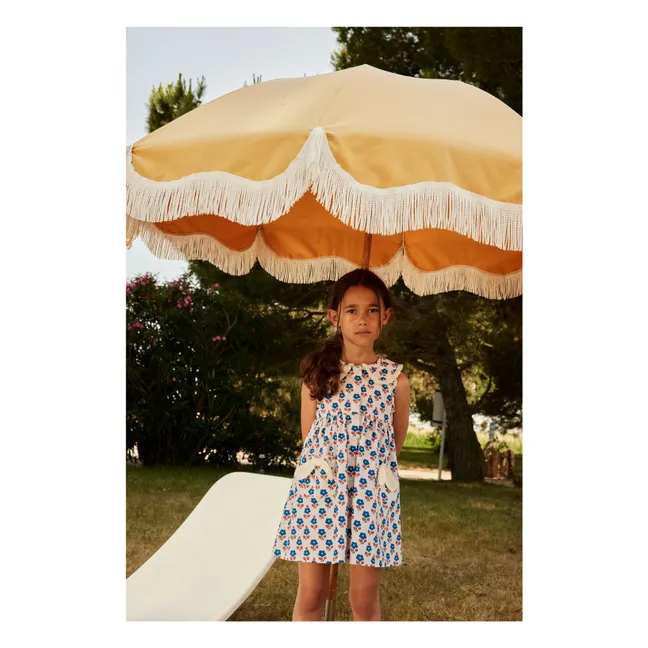 Robe Françoise Fleurie | Blanc