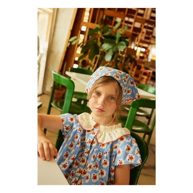 Vestido Charlize Floral | Azul