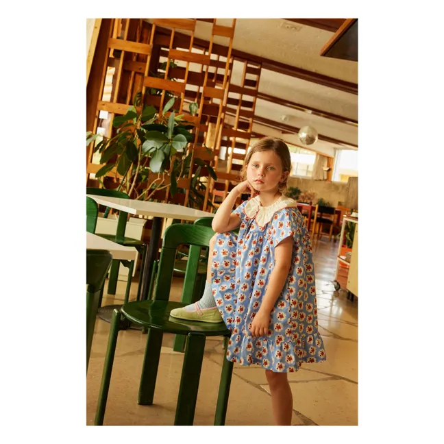 Vestido Charlize Floral | Azul