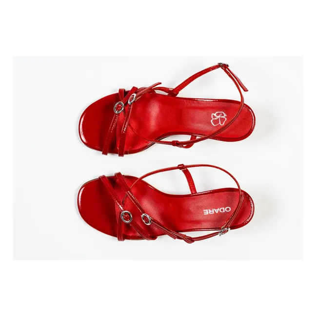 Blanca Sandalen | Rot