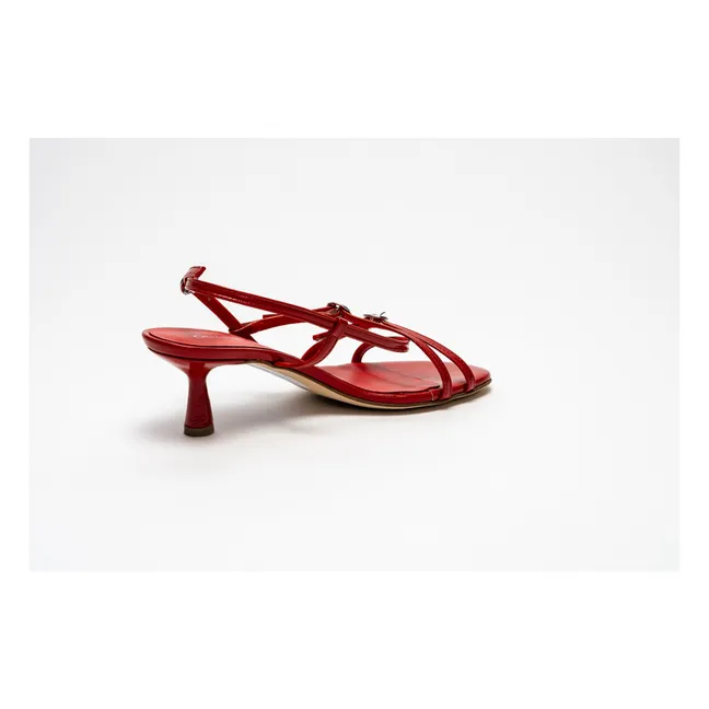 Blanca Sandalen | Rot