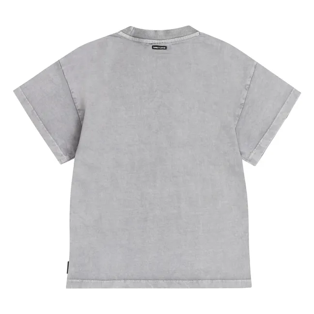 Camiseta Sunbury Oversize Algodón orgánico | Gris Claro