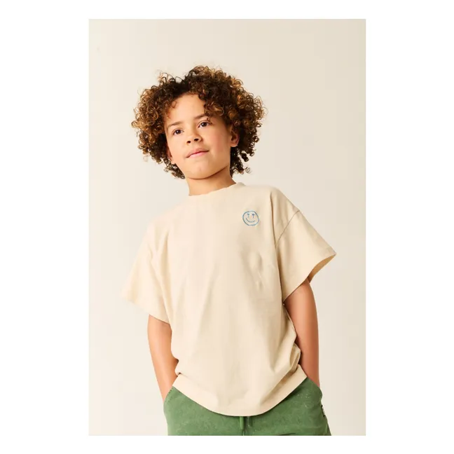 Camiseta Paradise Islands Oversize Algodón orgánico | Crudo