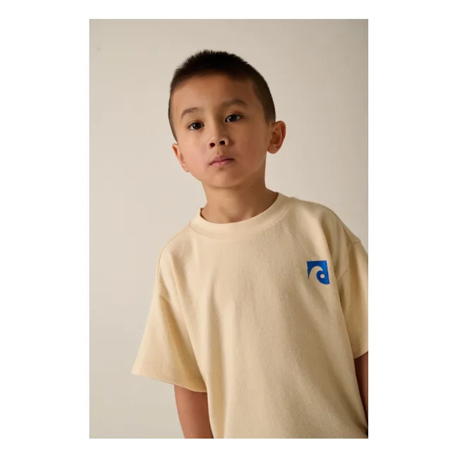 Camiseta oversize Whitsundays Algodón orgánico | Crudo
