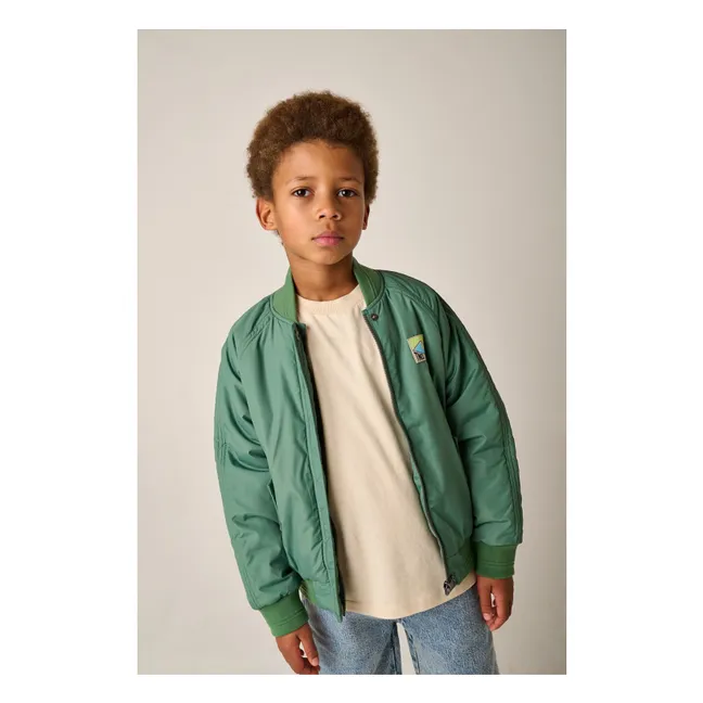 Bomber Seaside Fibres Recyclées | Vert