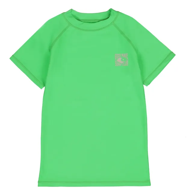 T-shirt de Bain Anti-UV Piaui Fibres Recyclées | Vert