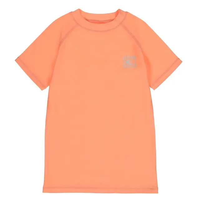 Camiseta de baño con protección UV de fibra reciclada Piaui | Naranja