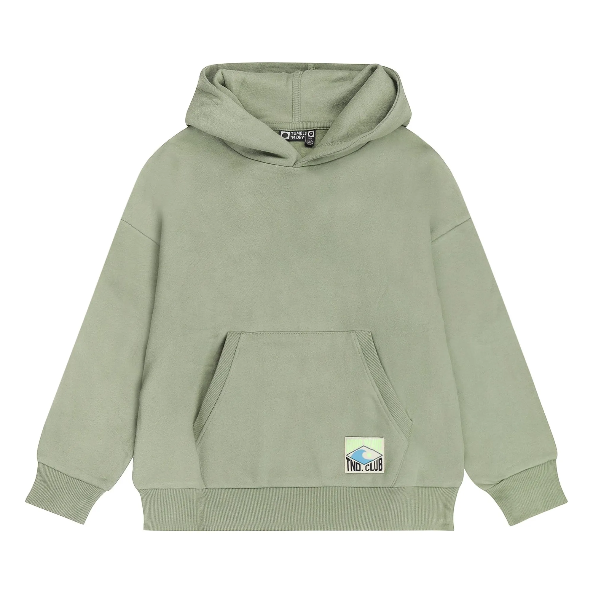 Tumble N'dry Light Khaki Salty Organic Cotton Hoodie