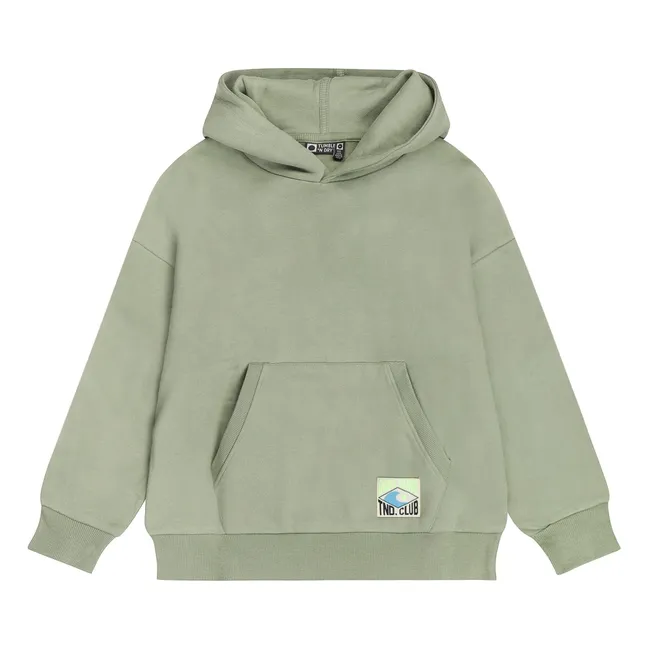 Salty Organic Cotton Hoodie | Light khaki