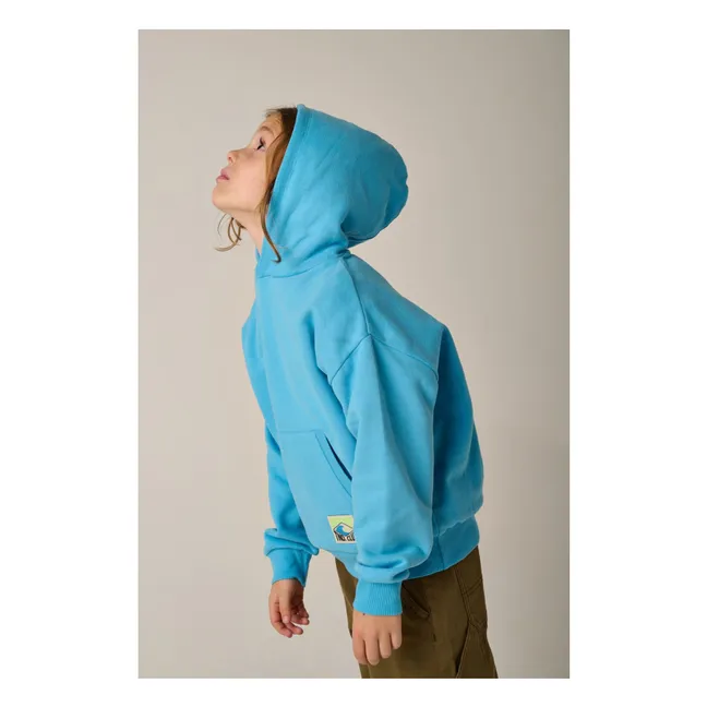 Salty Organic Cotton Hoodie | Light blue