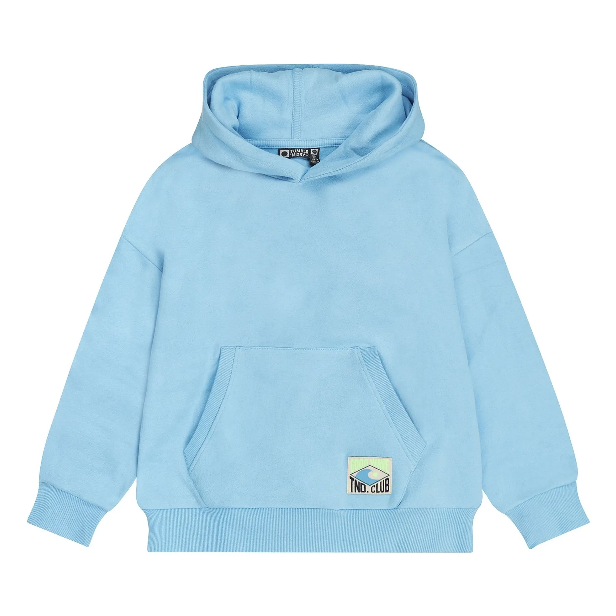 Tumble N'dry Light Blue Salty Organic Cotton Hoodie