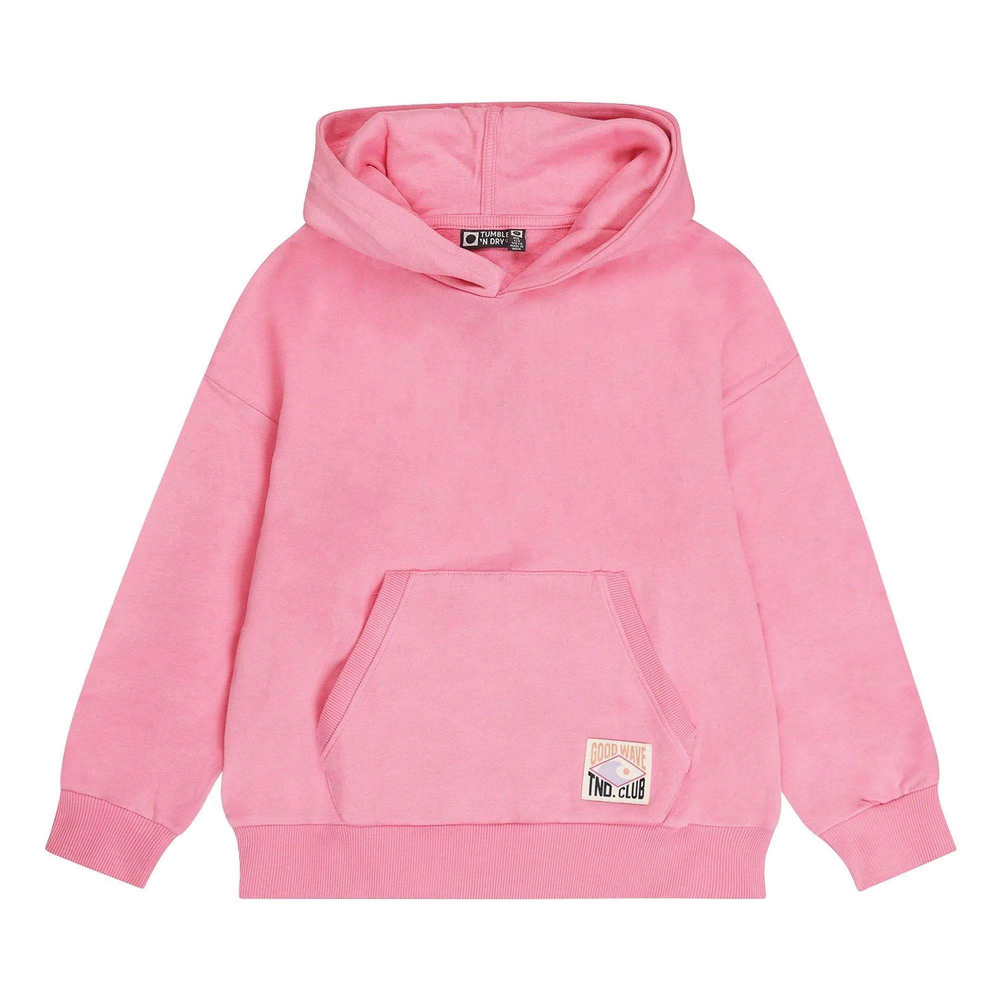 Tumble N'dry Pink Salty Organic Cotton Hoodie