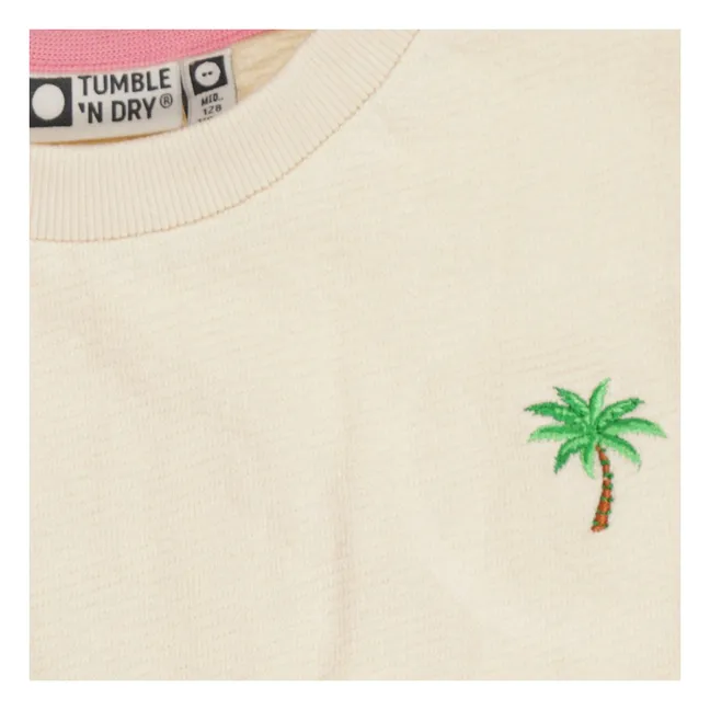 Camiseta oversize de algodón ecológico Maringa | Crudo