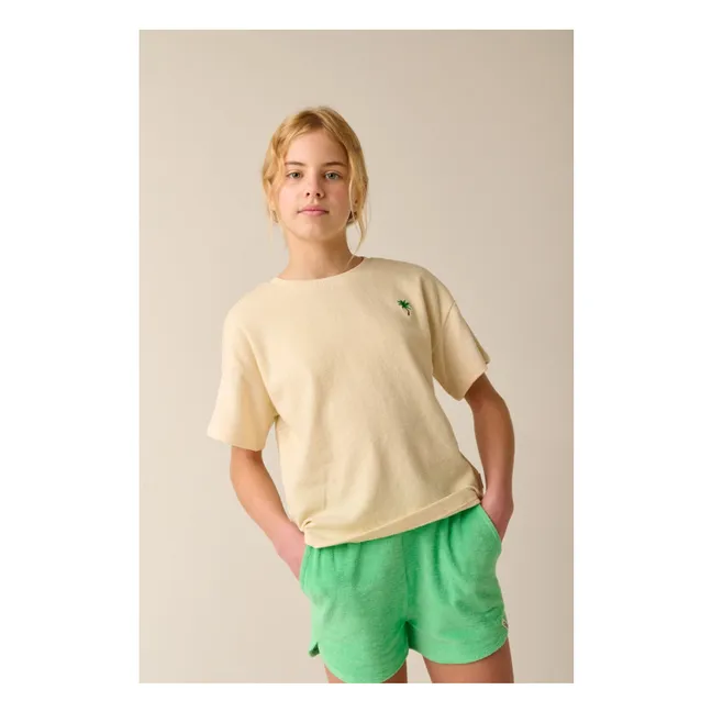 Camiseta oversize de algodón ecológico Maringa | Crudo