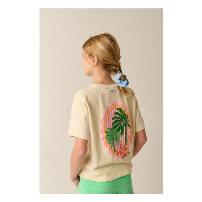 Camiseta oversize de algodón ecológico Maringa | Crudo