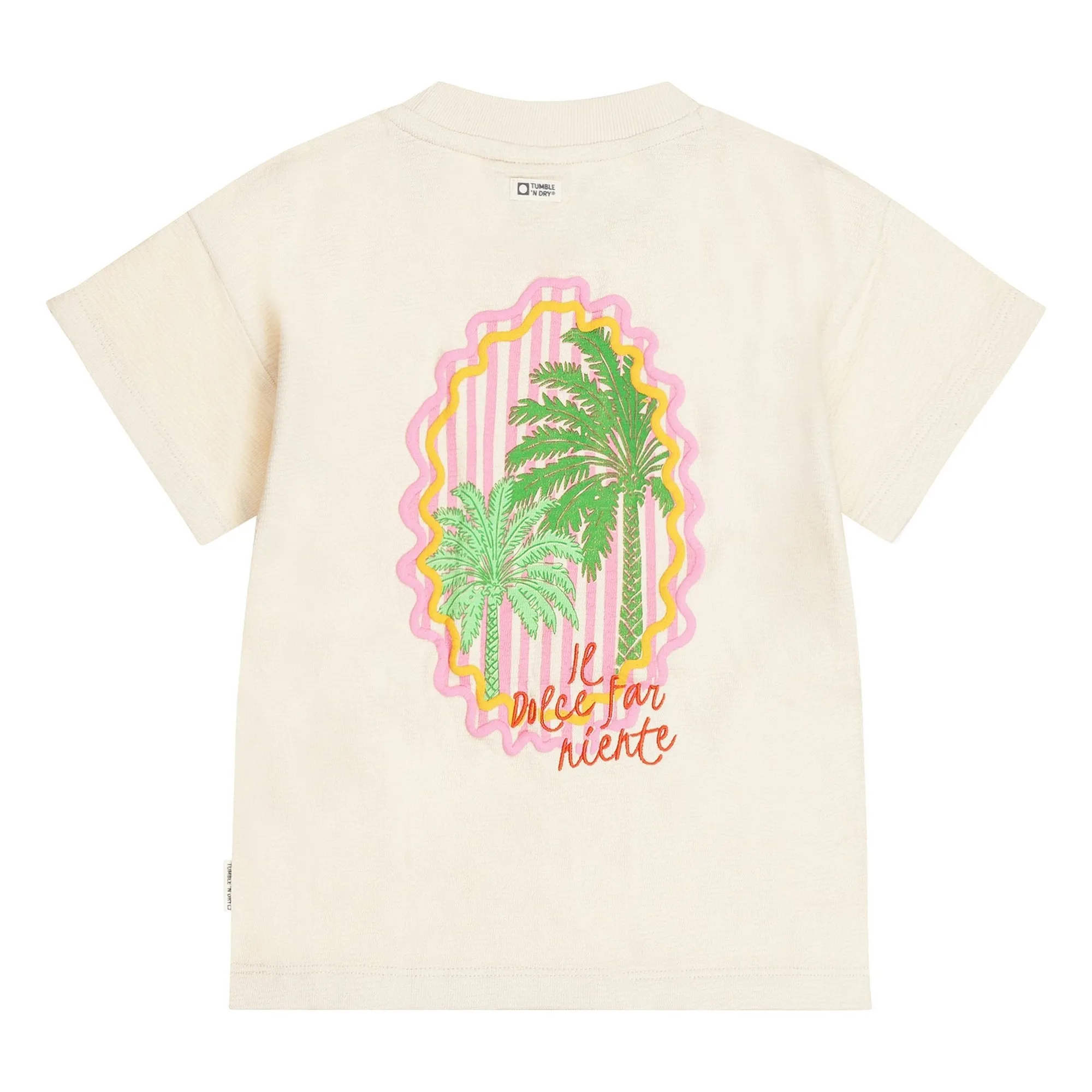 Tumble N'dry Ecru Oversize Maringa Organic Cotton T-Shirt