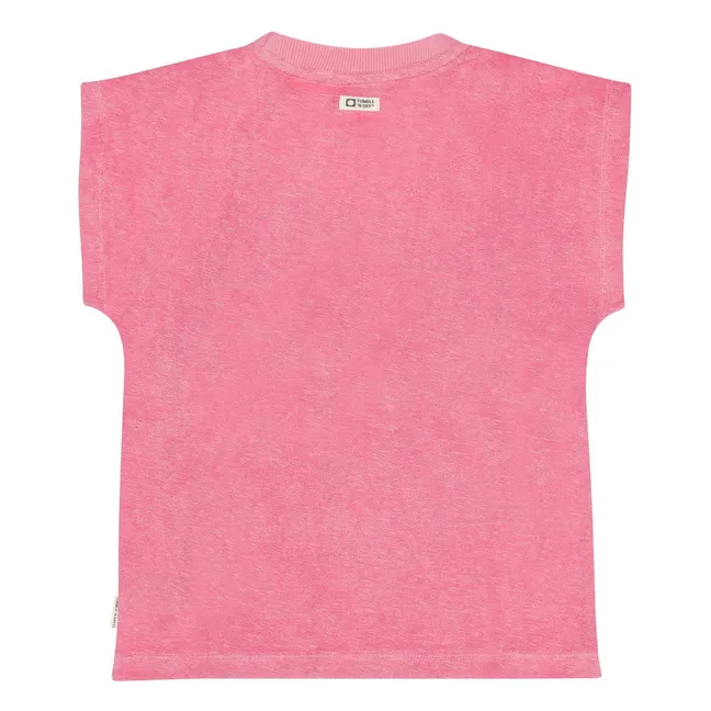 T-shirt Anapolis Eponge Coton Bio | Rose