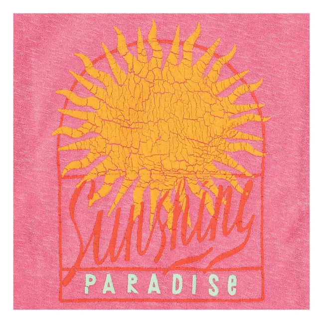 T-shirt Anapolis Eponge Coton Bio | Rose