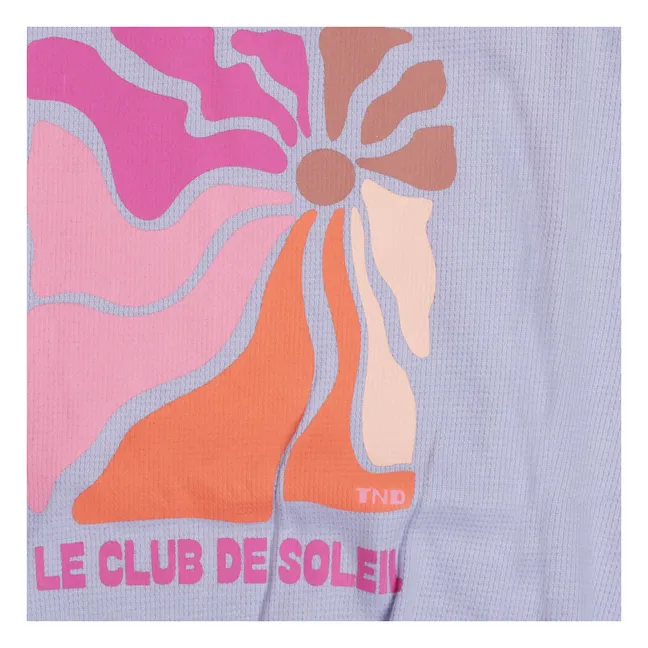 Camiseta de algodón ecológico Nespola | Lavanda