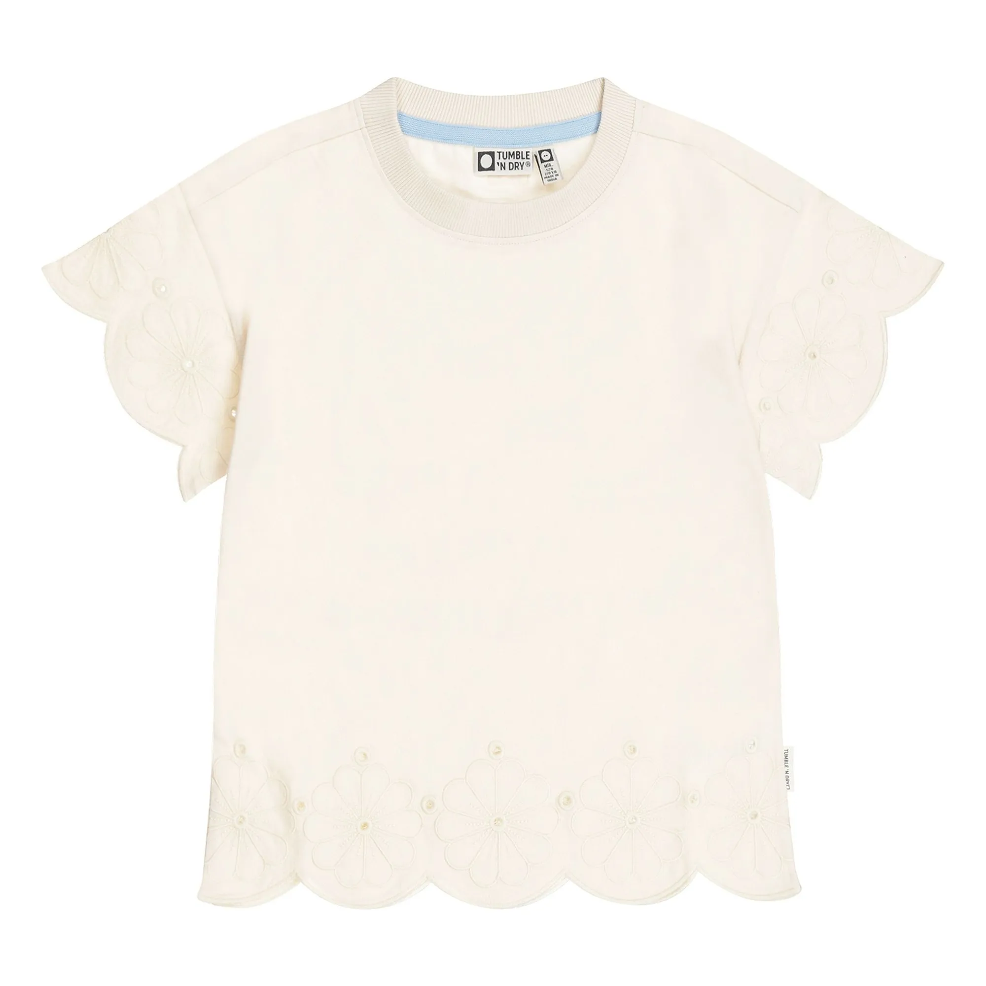 Tumble N'dry Ecru Gelati Organic Cotton T-Shirt