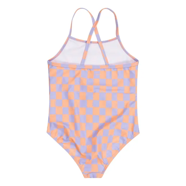 Bañador Damier Alagoas Fibras Recicladas | Lavanda
