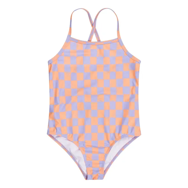 Bañador Damier Alagoas Fibras Recicladas | Lavanda