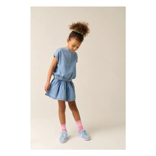 Jupe Denim Anguria | Bleu délavé