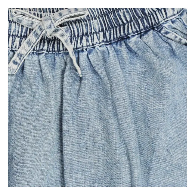 Denim Piron skirt | Washed blue