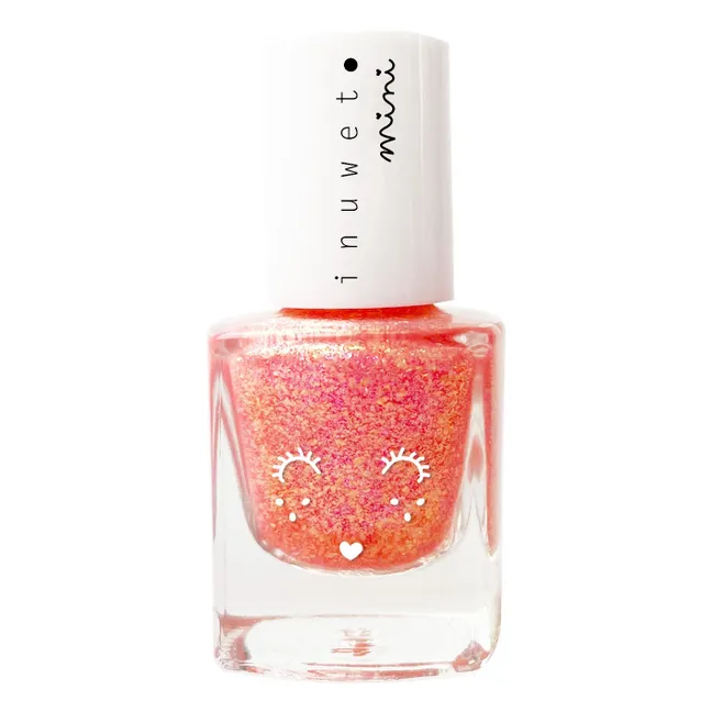 Children's water-based nail polish Rose plum - 5ml | Pink