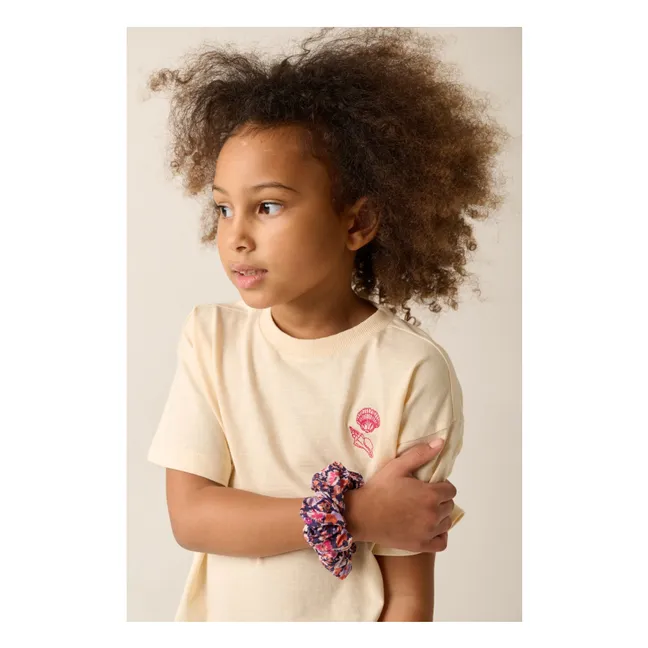 Lot de 3 Chouchous Fleurs | Rose