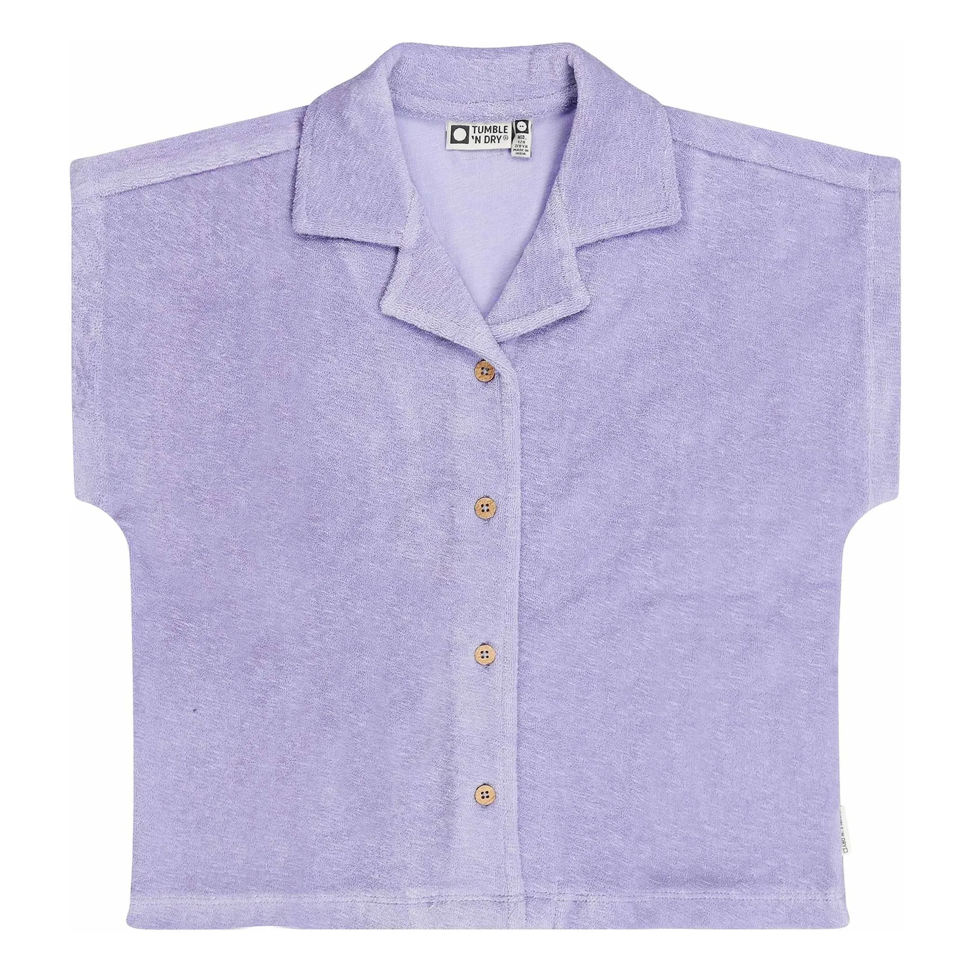 Tumble N'dry Lavender Jilie Deux Organic Cotton Terry Shirt