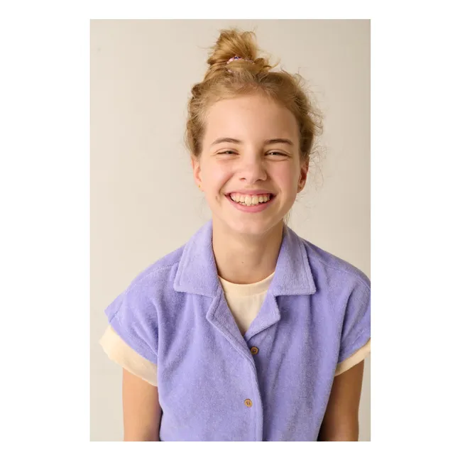 Chemise Jilie Deux Eponge Coton Bio | Lavande