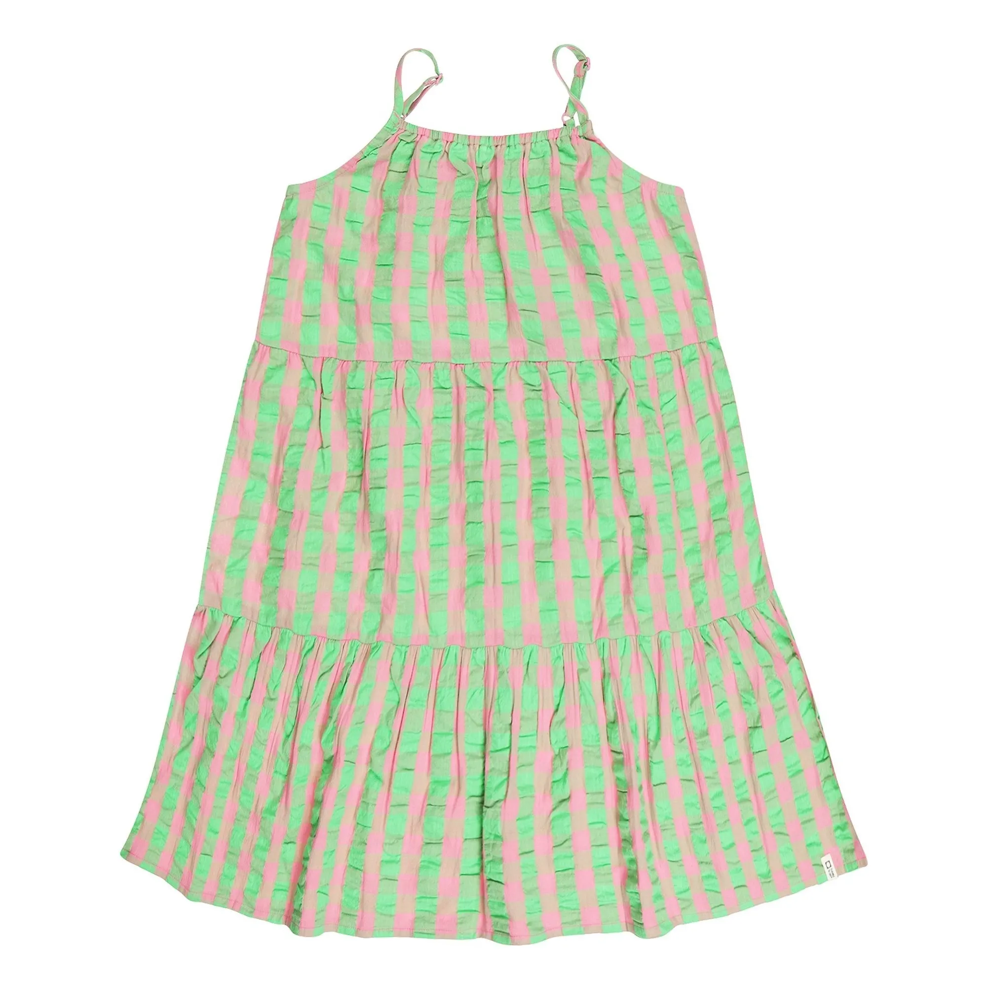 Tumble N'dry Green Olinda Carreaux Dress