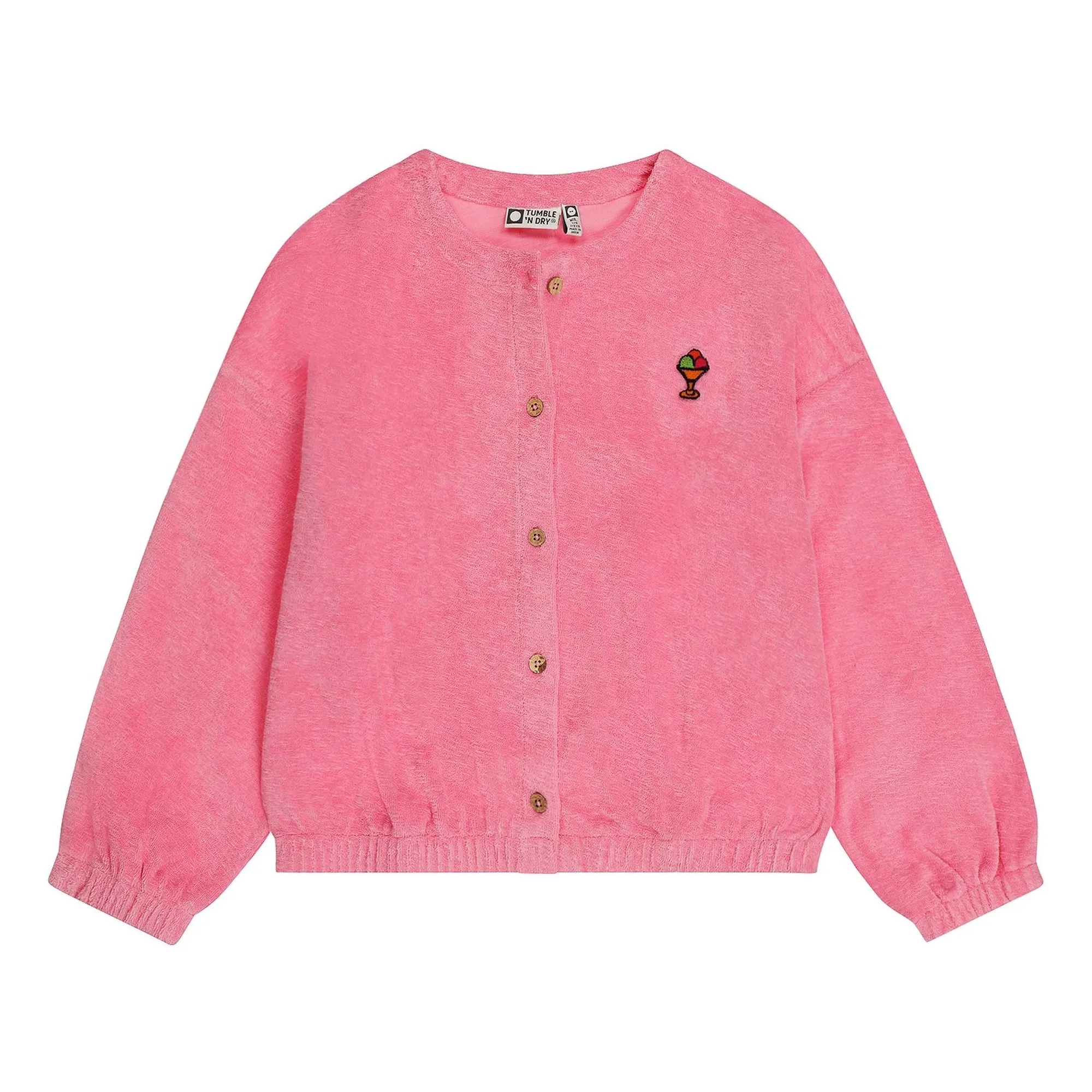 Tumble N'dry Pink Lemonade Organic Cotton Cardigan