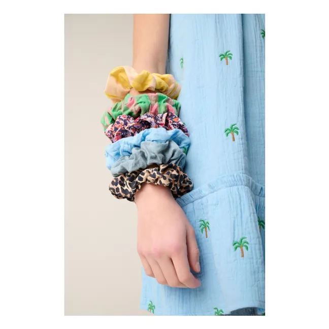 Lot de 3 Chouchous Fleurs | Rose