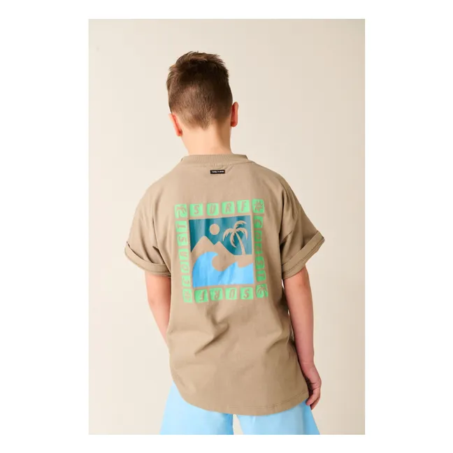 Camiseta oversize Islas Salomón Algodón reciclado | Topo