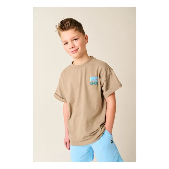 Camiseta oversize Islas Salomón Algodón reciclado | Topo